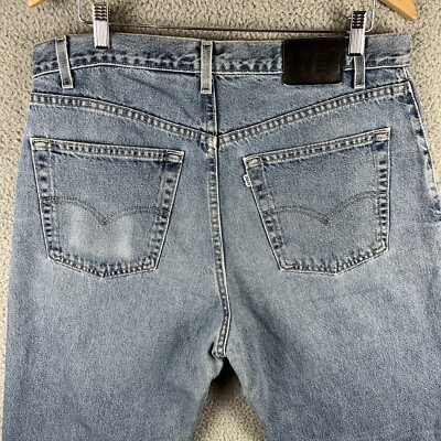 Vintage Levis L2 Jeans Mens 36x32 Blue Denim White Tab Made Vintage Levis L2 Jeans Mens 36x32 Blue Denim White Tab Made