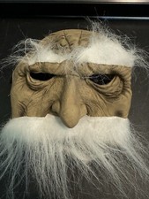 Vintage Seasons Brand Halloween Old Man Rubber Latex Party Mask Costume