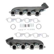 LABLT Pair Exhaust Manifold For GMC Sierra 2500 HD Sierra 3500 8.1L Left & Right