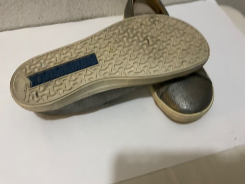 Birkenstock Silver Shimmer Leather Lace Up Sneaker Size 40 US L 9 M 7 M - Picture 7 of 11