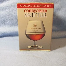  Courvoisier Snifter Cognac Glass New Old Stock