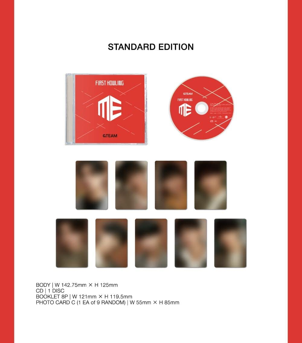New &TEAM First Howling : ME First Limited Edition CD+Photo