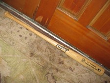 New York Yankees Unsung Heros Baseball Bat Autographed Kucks, Blefary, Miranda