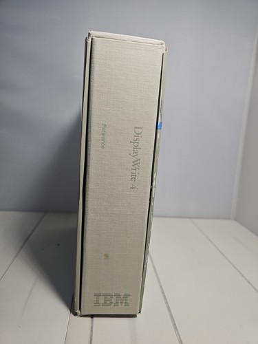IBM DisplayWrite 4 Series 3.5 Diskette Computer Software PC Dos 3.20 Rare 1986 - Picture 3 of 10