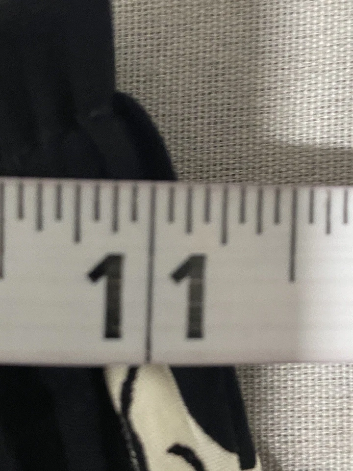 Pantalones Cortos Casien Swinger Para Mujer Longitud Midi  Culottes Negro Blanco Floral Pequeño Foto 3 de 4