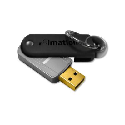 Imation Pivot USB Stick 8GB Typ-A 2.0 schwarz weiß 26658