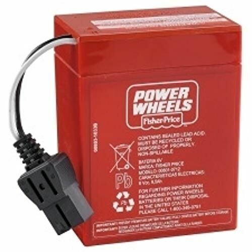 Toy 6V Rechargeable Battery 