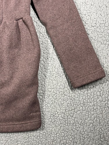 Patagonia Better Sweater Jacket Coat Peacoat Fleece Brown Girls Size XL - Picture 3 of 11