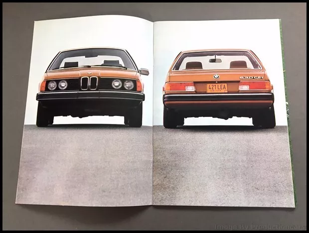 1977 BMW 630CSi 46-page Original Car Sales Brochure Catalog - Imagem 2 de 4