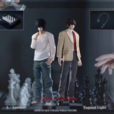 Gametoys GT-007 GT-008 Yagami Light & L·Lawliet Silicone Ver. 1/6