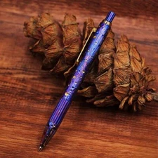 Handmade Titanium Mechanical Pencil Artist Student Drawing Pencil EDC Stationery