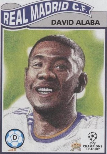 Topps UEFA Champions League Knockout Auto Autograph Card David