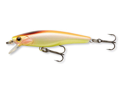 IWASHI MINI TEAM CORMORAN WOBBLER 5cm 3g 0,5m FLOATING mit RASSEL yellow roach - Bild 1 von 1