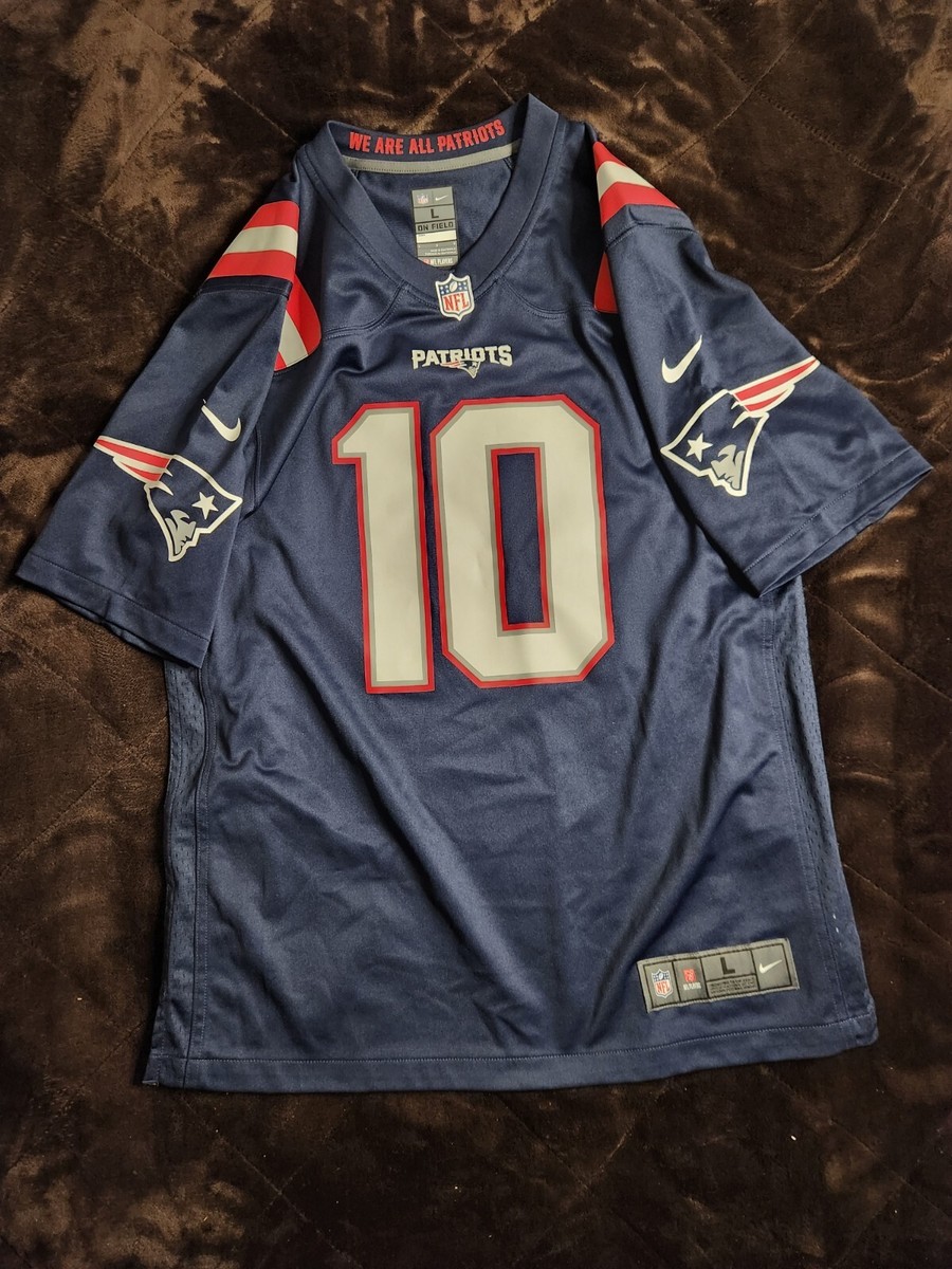 New England Patriots Mac Jones Nike Jersey #10 Mens Size