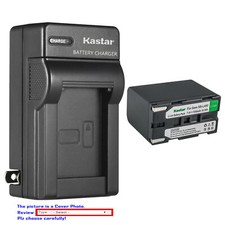 Kastar Battery AC Wall Charger for SB-L480 Samsung VP-L850D VP-L870 VP-L900