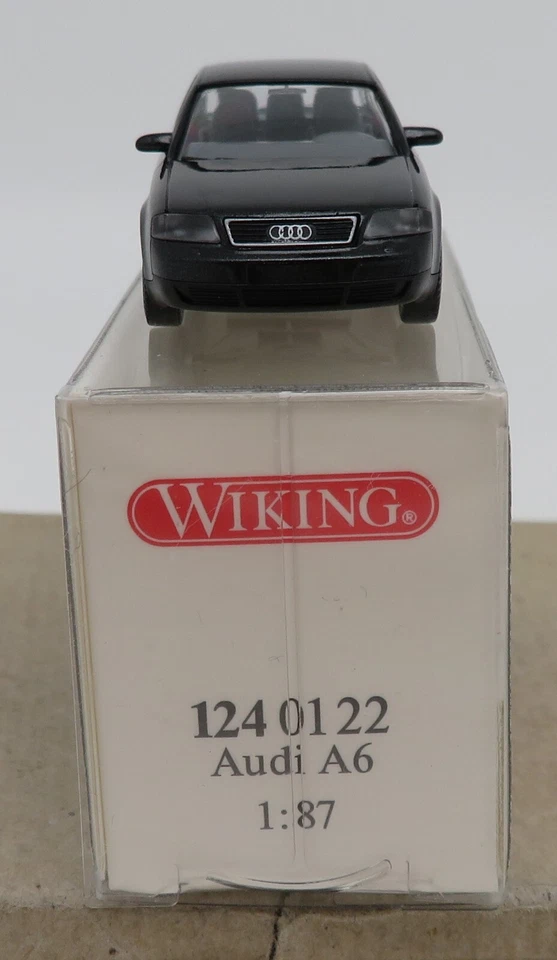 Micro Wiking Ho 1/87 Audi A6 Nera In Scatola #1240122 - Immagine 2 di 4