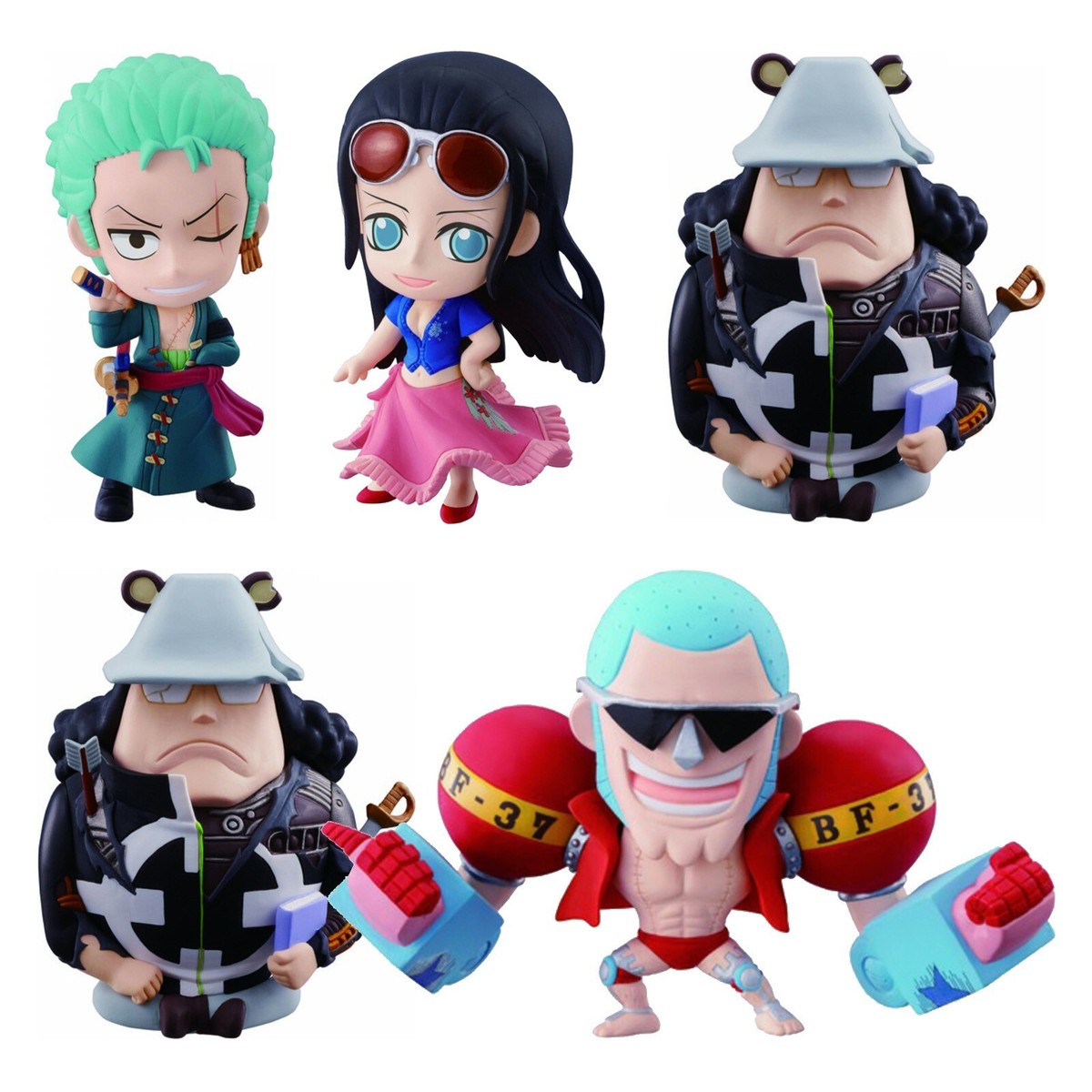BANPRESTO Ichiban Kuji Kyun Chara World ONE PIECE Zoro Robin