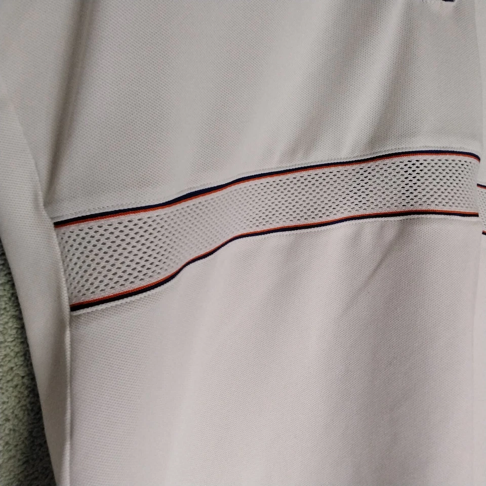 Camisa polo de golf EP Sport para mujer talla L blanca azul sin mangas con cremallera Foto 3 de 4