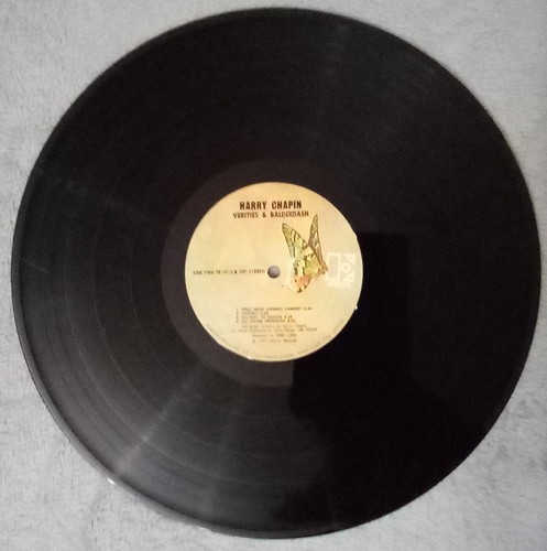 Harry Chapin 4 album lot original Elektra & Broad 1st pressings w/inserts VG-VF - Picture 7 of 24
