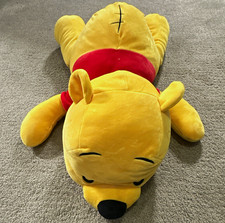 Disney Winnie the Pooh Laying Plush, Red Shirt, Large 23 In