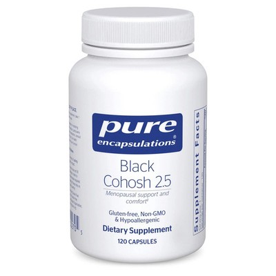 Pure Encapsulations Black Cohosh 2.5 - 120 Capsules