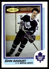 1986-87 O-Pee-Chee Dan Daoust Toronto Maple Leafs #241