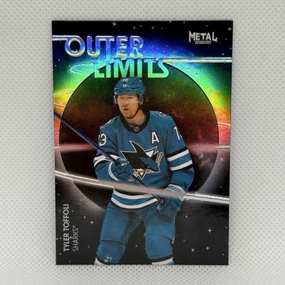 2025-26 Skybox Metal Universe Tyler Toffoli Outer Limits San Jose Sharks #OL-34