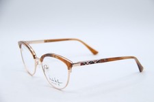 NEW NICOLE MILLER RESORT DEAUVILLE C02 BROWN AUTHENTIC FRAMES EYEGLASSES 52-18