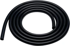 Silicone Tubing 3/8” ID × 1/2” OD - 5FT Black Flexible Food Grade Hose Soft Pure