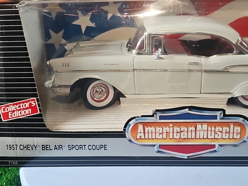 VINTAGE ERTL AMERICAN MUSCLE 1957 Chevy Bel Air Sportcoupe schönes Auto 🚗 - Bild 5 von 24