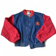 Vintage 1995 Kids Looney Tunes Tweety University Jacket - Size 6x