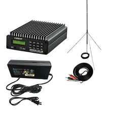 15W Professional PC Control PLL FM Transmitter Radio Broadcast With Antenna