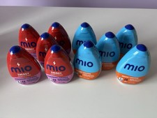 Lot Of 10 MIO 2X Liquid Water Enhancer 3.24Oz 5 Strawberry Caffeine, 5 Tangerene