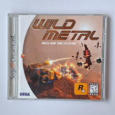 SEGA Wild Metal ROCKSTAR (Sega Dreamcast) AS-IS w/ Manual