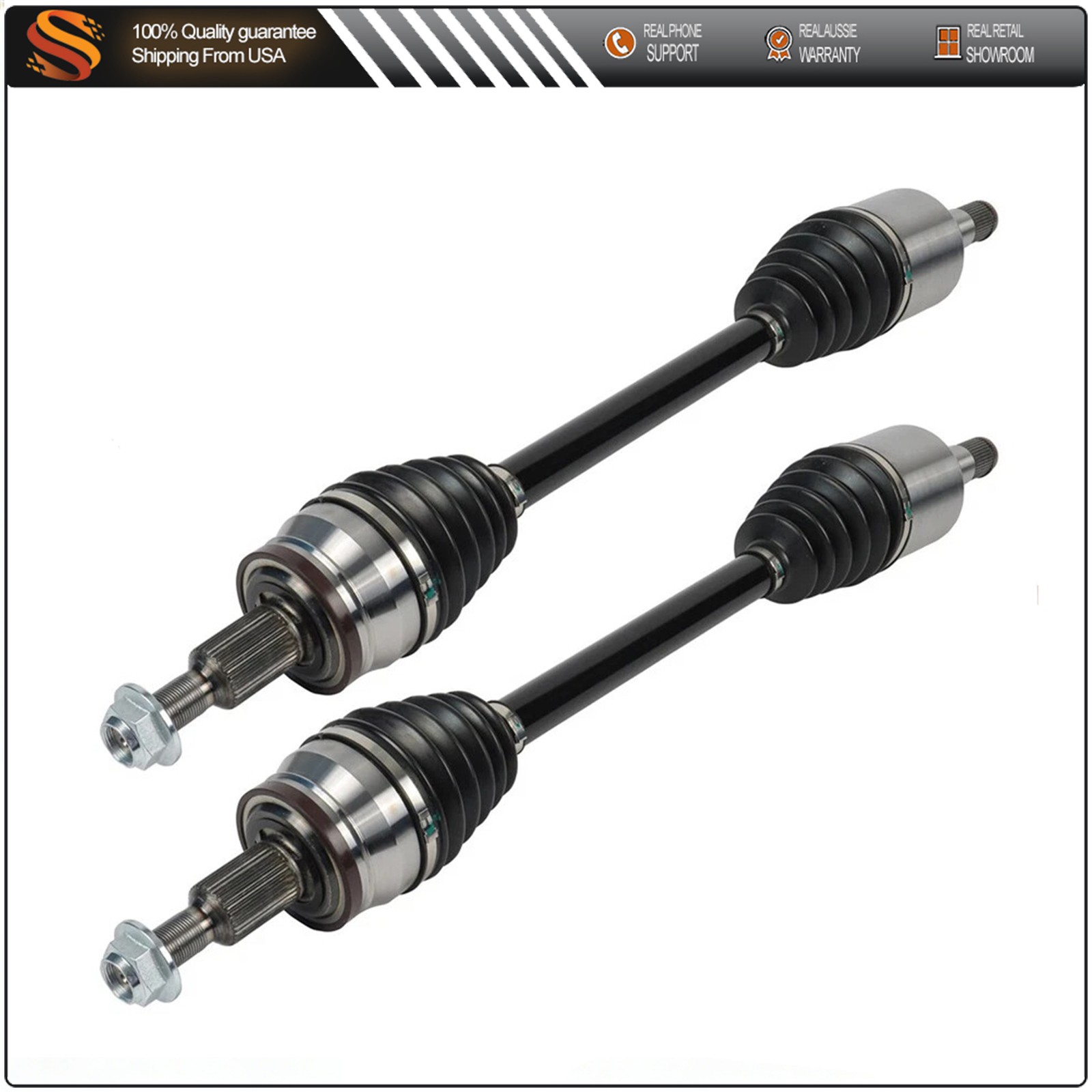 2Pcs Rear CV Axle for Chrysler 300 2015-21 for Dodge Challenger 2015-20 3.6L RWD