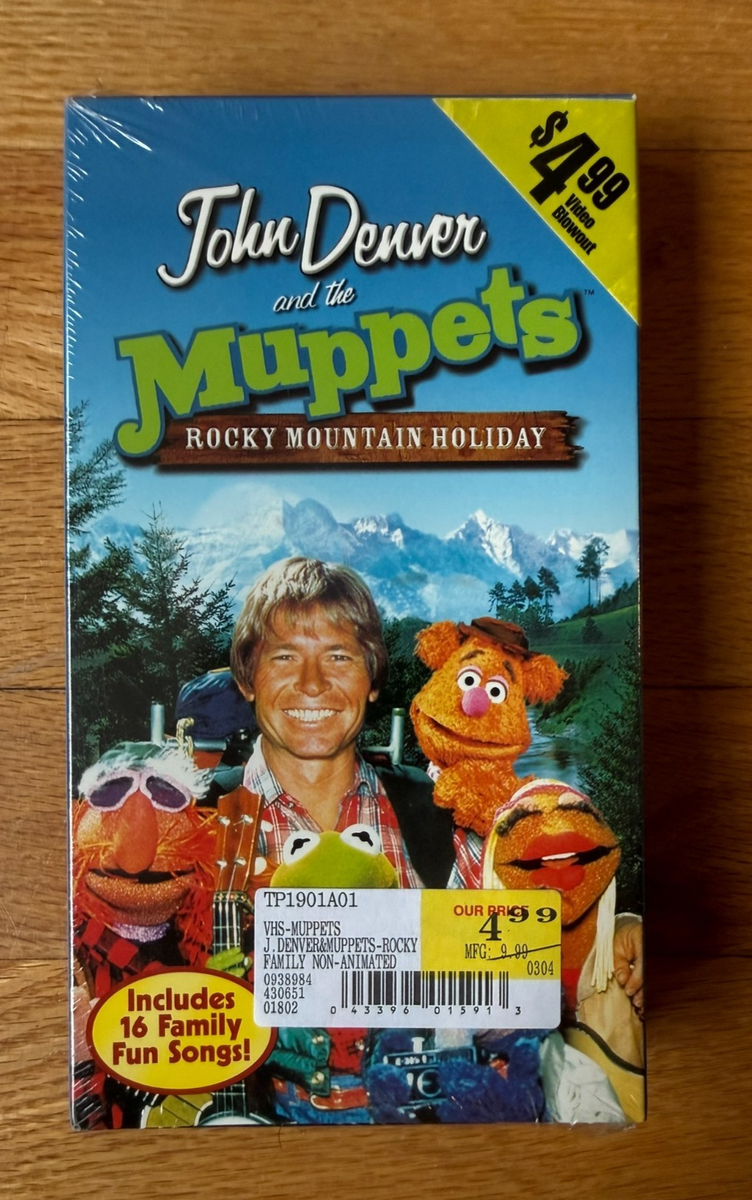 John Denver and the Muppets - A Rocky Mountain Holiday (VHS) for