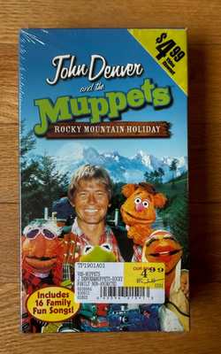 John Denver and the Muppets - A Rocky Mountain Holiday (VHS) for