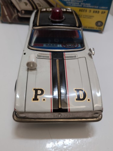 Masudaya Police Patrol Car Battery Operated - Picture 3 of 16