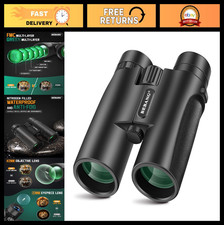 High-Powered 10x42 Waterproof Binoculars for Birding, Travel  Wildlife Viewing