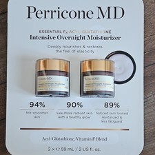 Perricone MD Essential Fx Acyl-Glutathione Moisturizer Face Neck 2x59mL Vegan In
