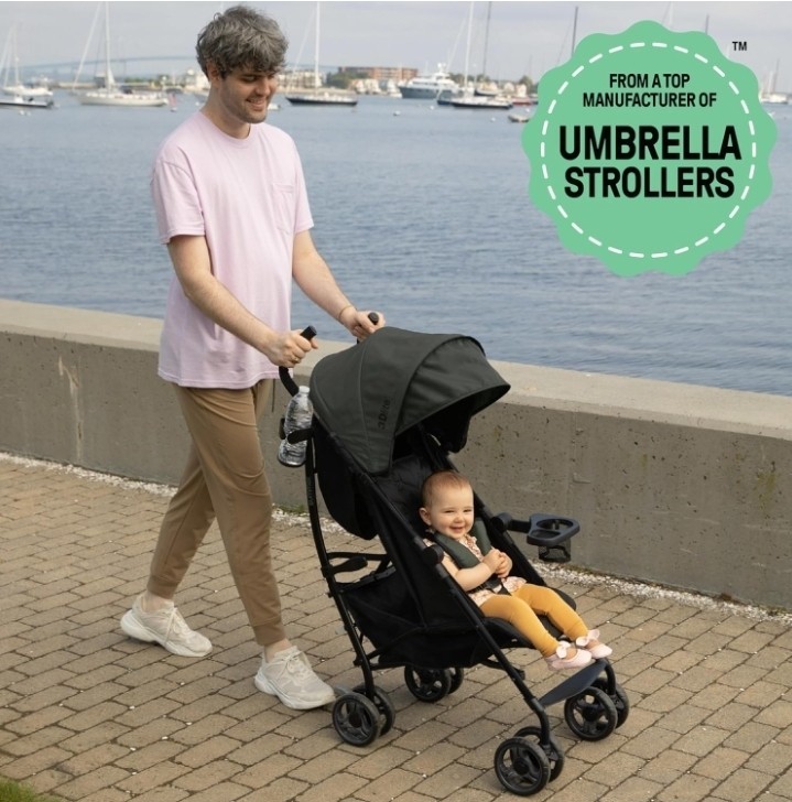 Summer Infant Ingenuity 3Dlite Convenience Stroller, Green–Lightweight Stroller