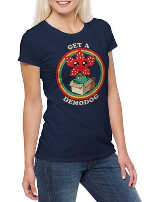 Get A Demodog I Damen T-Shirt Stranger Jane Kids Monster Ghost World Will Things
