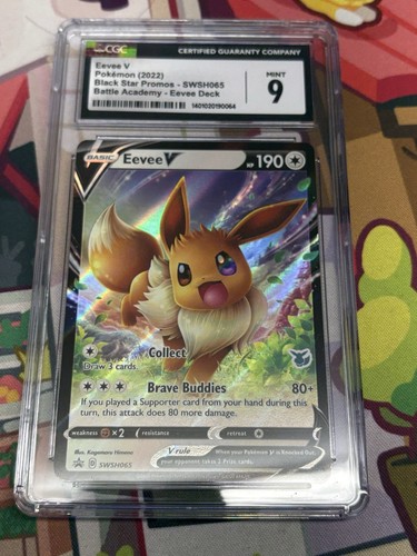 Eevee V graded CGC 9 for sale on eBay