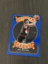 2021-22 Panini Donruss Optic Winner Stays Blue Prizm /85 #13 BILL WALTON HOF