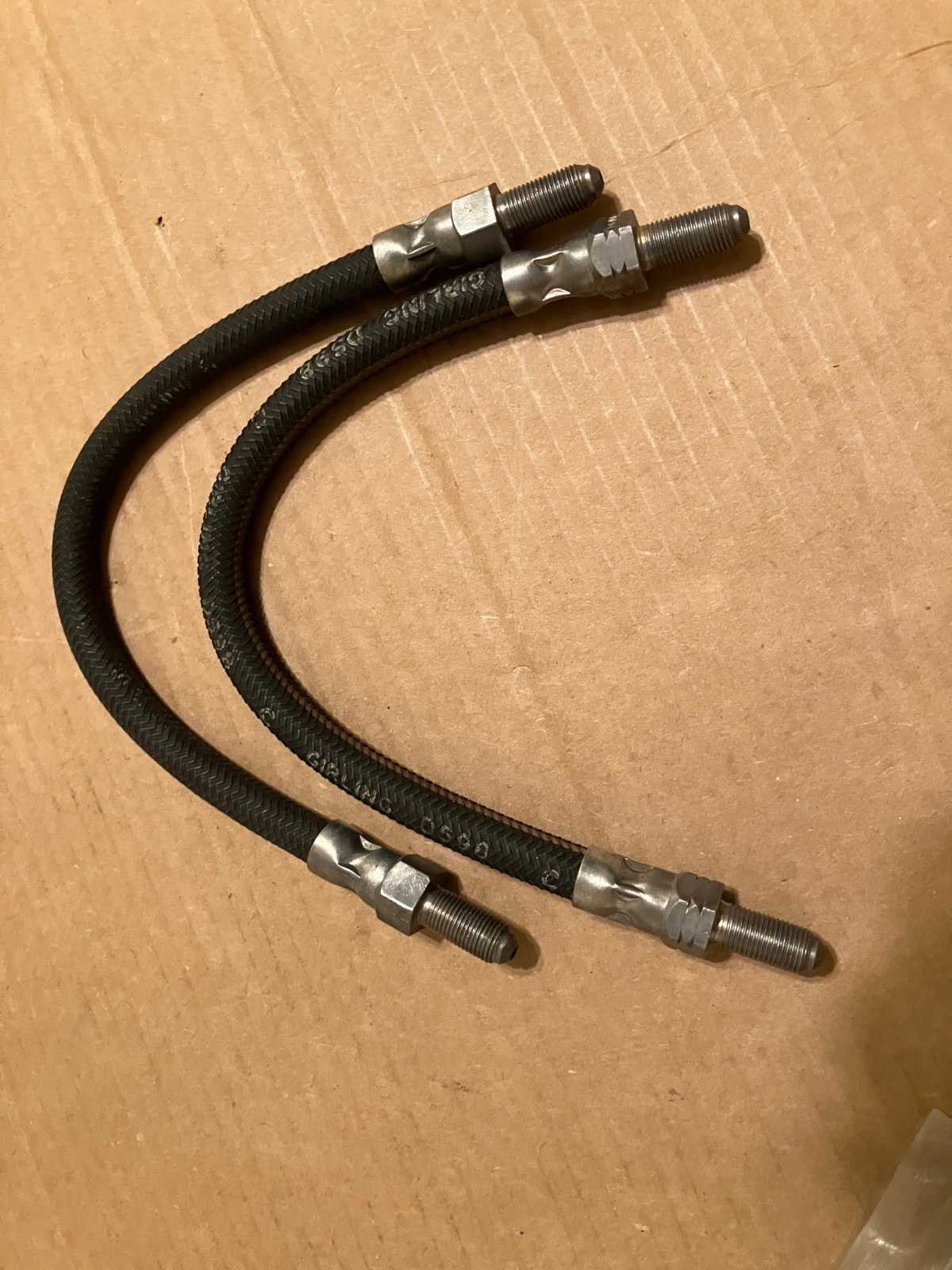 Rolls Royce  2 NOS Hydraulic or Brake  Hoses CD6247 from a RR Shop that Closed