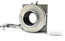 EXC 5 Kodak Commercial Ektar 7 1/2" 190mm F4.5 Lens in ILEX No.4 Shutter EI