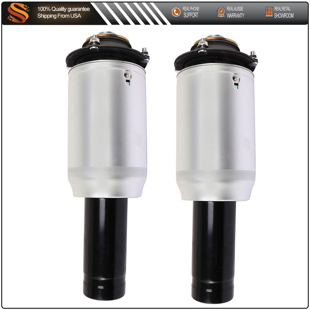 2x Front Air Suspension Strut Springs For Bentley Continental GT GTC Flying Spur