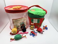 Latitude Enfant Vintage Rare Plush Tree House Playhouse zip up carry Along.