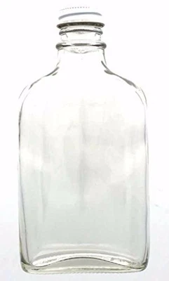 HOME BREW OHIO 200 ml Glass Flask With Metal Screw Cap