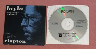 Eric Clapton CD Single Layla 1992 Reprise 2-18787